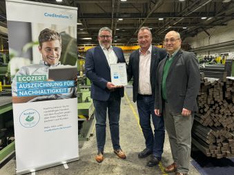 Andernach &amp; Bleck erhält EcoZert der Creditreform Dortmund