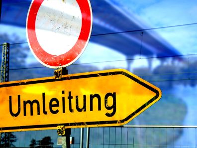 Vollsperrung der Sudfeldstraße in Hagen